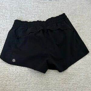 Athleta Girl Black 2.5" Heart of the Hustle Shorts (Medium)